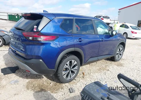 2022 Nissan Rogue Sv from USA, damaged, VIN 5N1BT3BBXNC702277